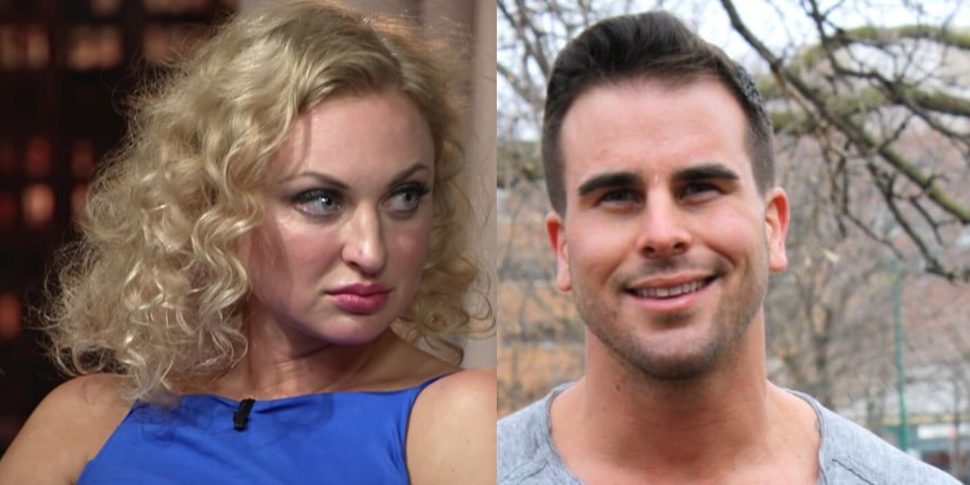 Imagen de lado a lado de la estrella de 90 Day Fiancé, Natalie Mordovtseva y Josh Seiter