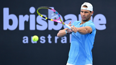 Rafa Nadal está a un 'swing' de Brisbane