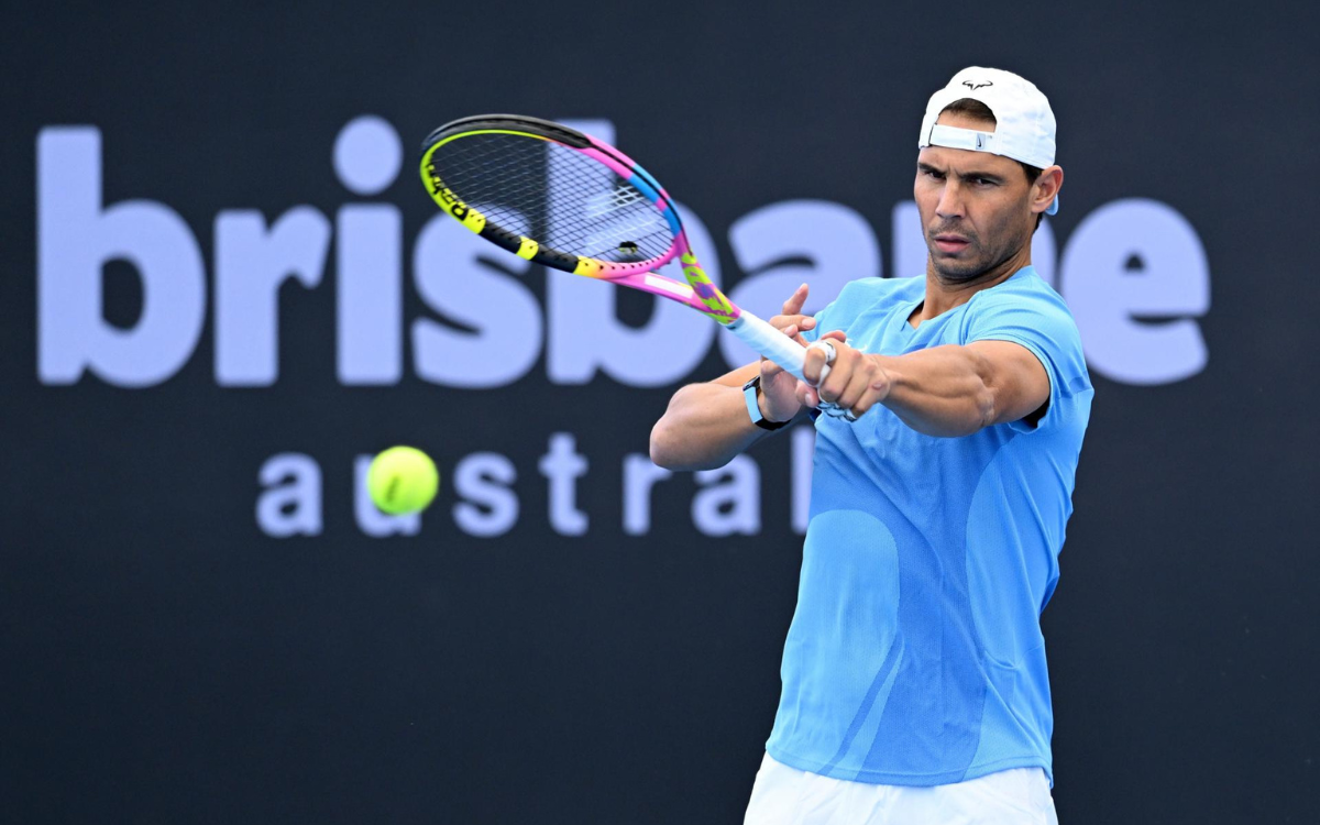 Rafa Nadal está a un ‘swing’ de Brisbane