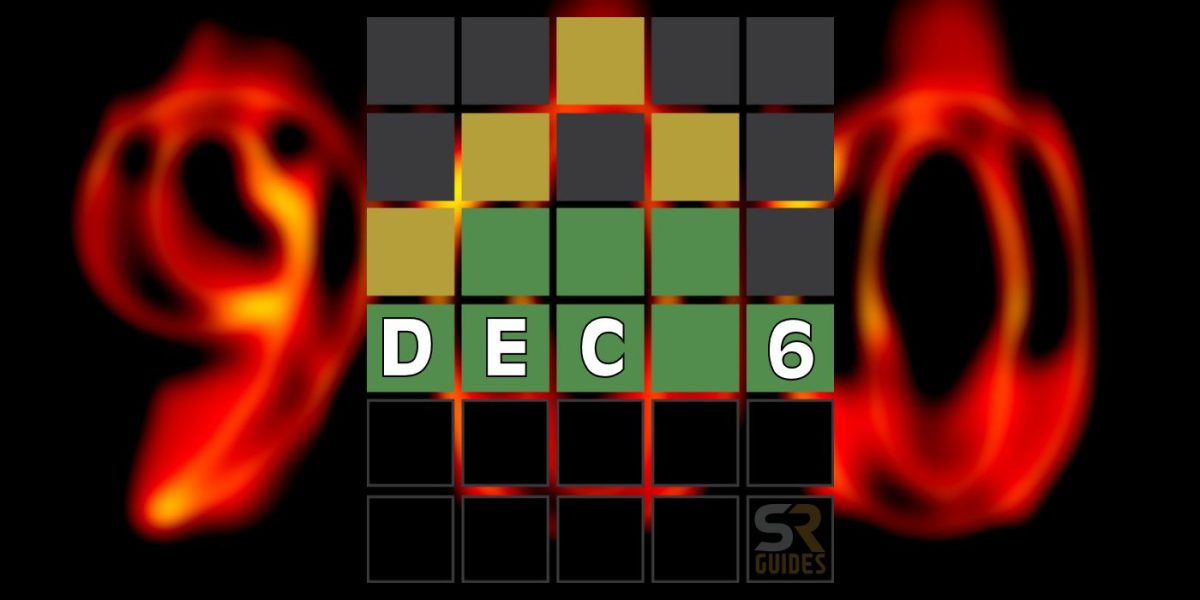 Respuestas y sugerencias de Wordle de hoy para el 6 de diciembre de 2023 (rompecabezas n.° 900)