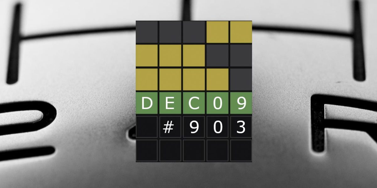 Respuestas y sugerencias de Wordle de hoy para el 9 de diciembre de 2023 (rompecabezas n.° 903)