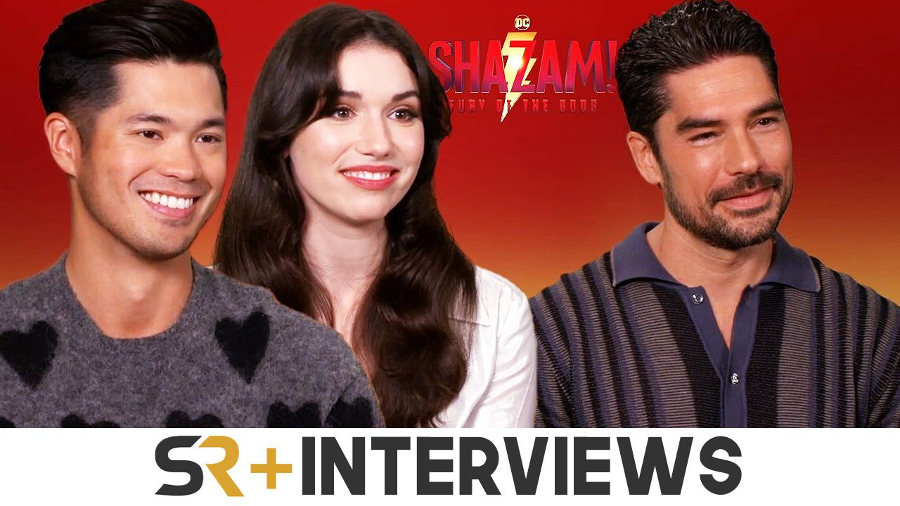Ross Butler, Grace Caroline Currey y DJ Cotrona Entrevista: ¡Shazam!  furia de los dioses