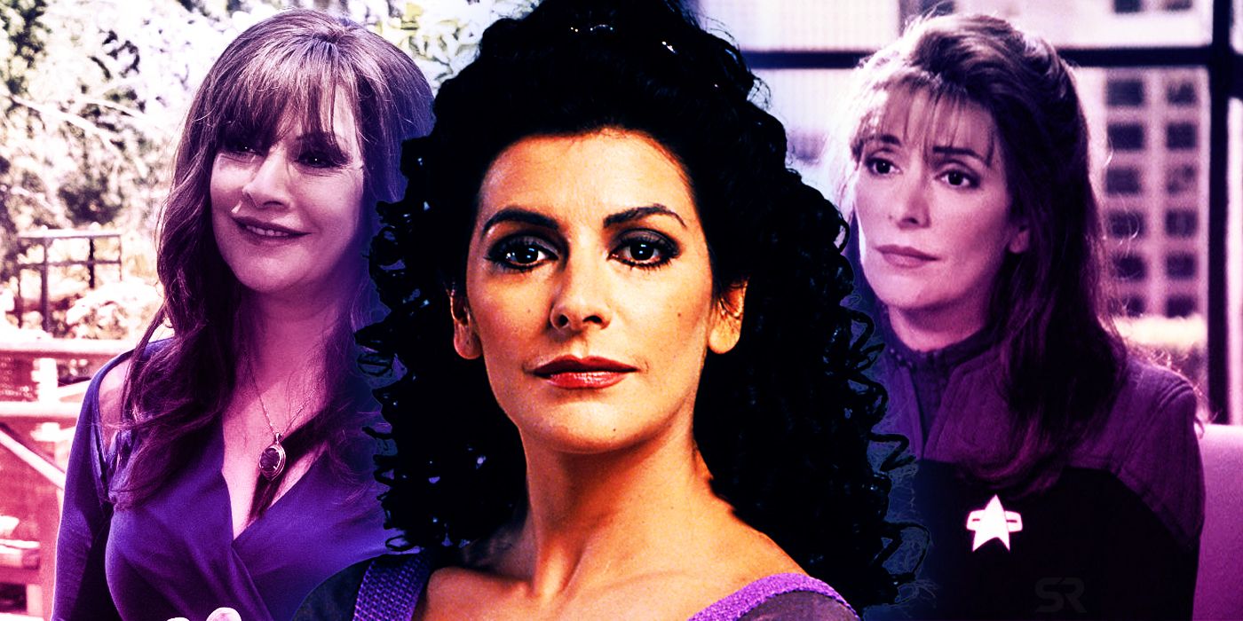 Star Trek de Troi: el matrimonio concertado de TNG refleja la vida real de Marina Sirtis