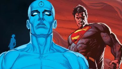 Superman hereda los poderes del Doctor Manhattan en Fanart del héroe más poderoso posible de DC