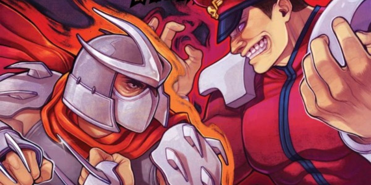 TMNT vs Street Fighter termina con la pelea épica entre Shredder vs M. Bison Los niños de los 90 siempre quisieron