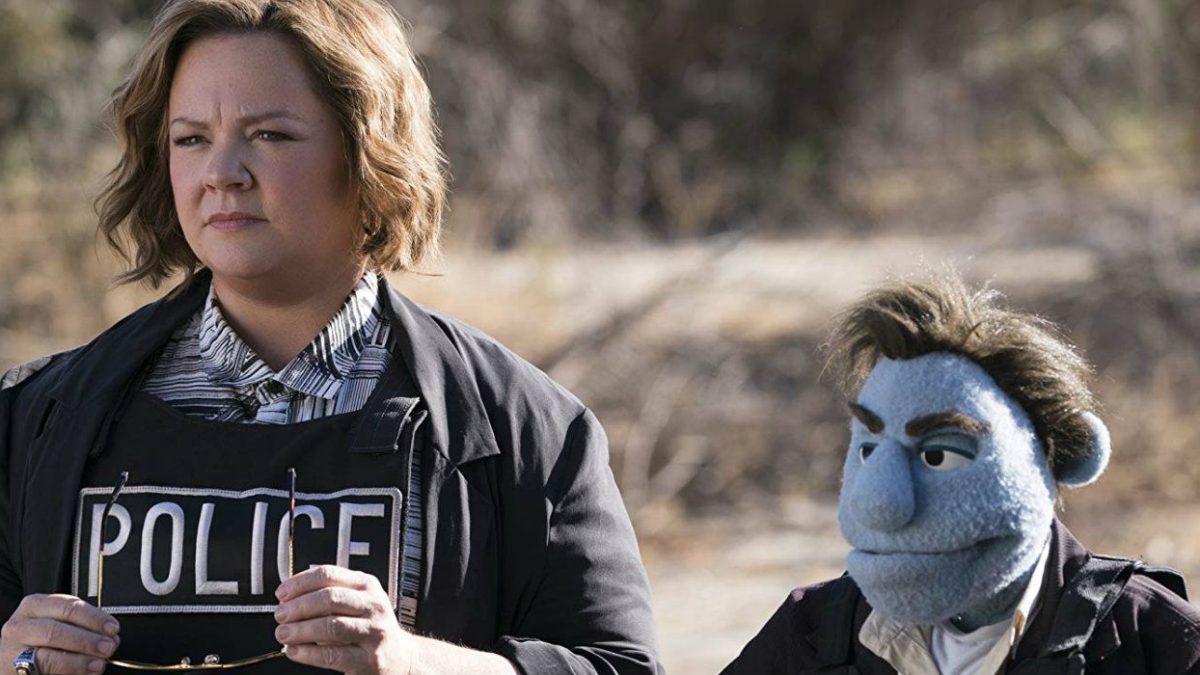 Melissa McCarthy and Bill Barretta in Happytime Murders