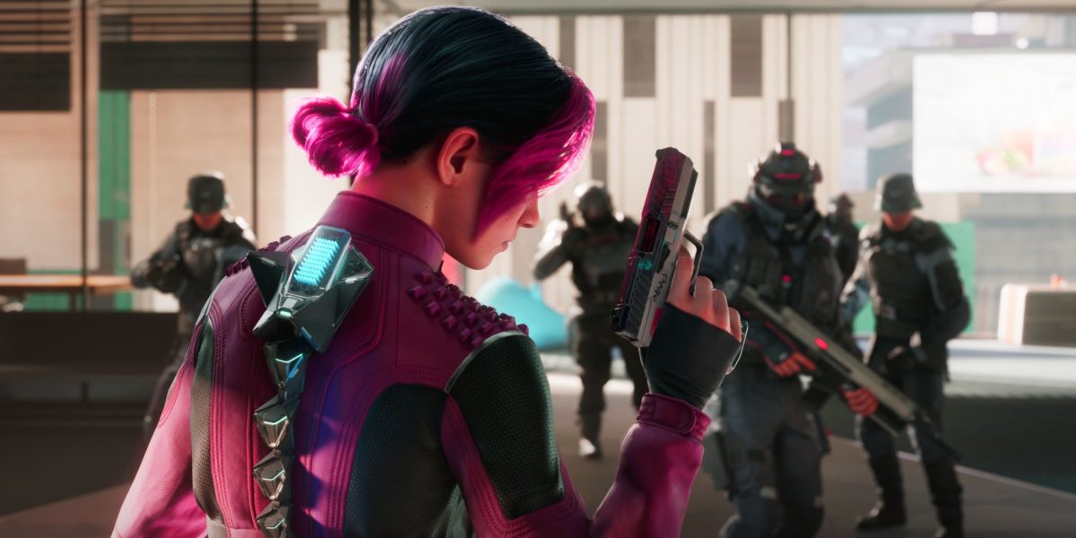 "Un Cyberpunk Sifu con Gun Fu": vista previa del lomo