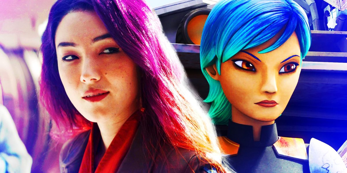 "Una vez rebelde, siempre rebelde": los cosplayers de Sabine Wren conocen a la estrella de Ahsoka en una foto encantadora