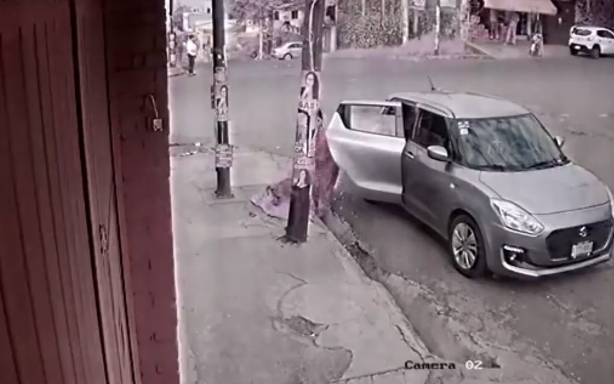 Video | Abandonan a perrito en Tlalpan en víspera navideña