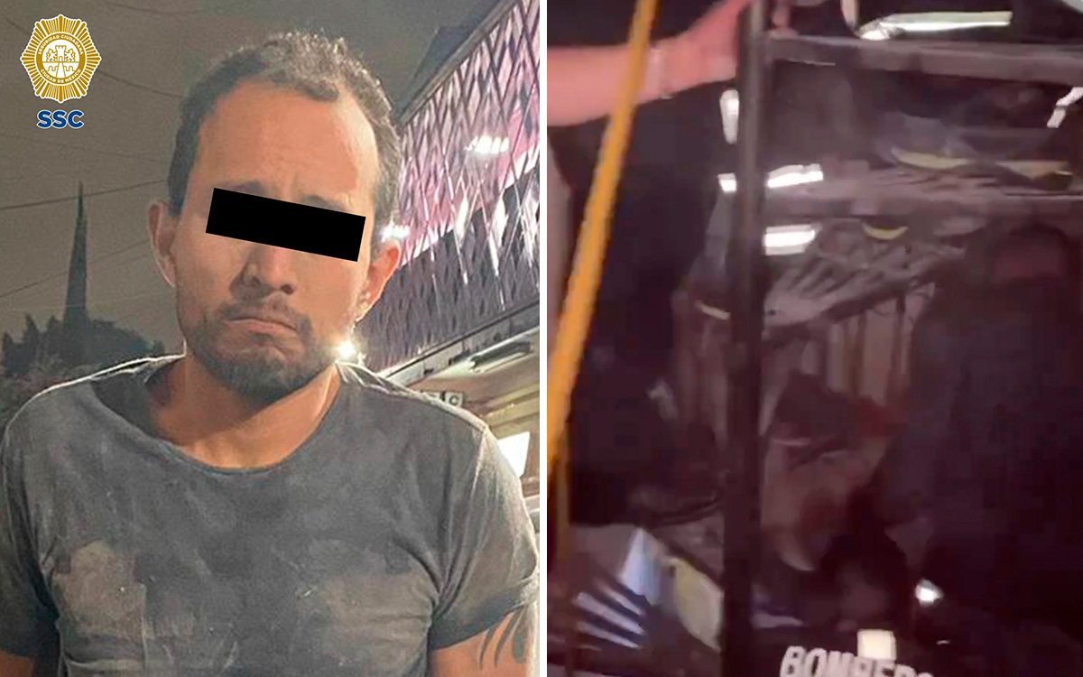 Video | Escape fallido: Ladrón queda atrapado entre muros en Venustiano Carranza