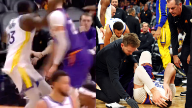Video | NBA: Draymond Green golpea en la cara a Nurkic y lo deja tendido