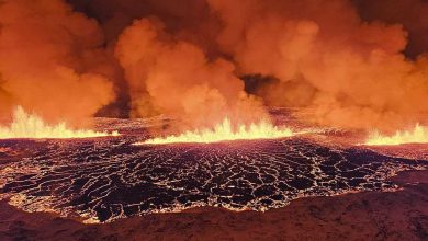 Volcán hace erupción en Islandia tras semanas de actividad sísmica | Videos