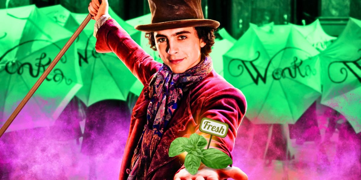 Wonka oficialmente certificado como fresco con tomates podridos, continúa la buena racha de Timothée Chalamet