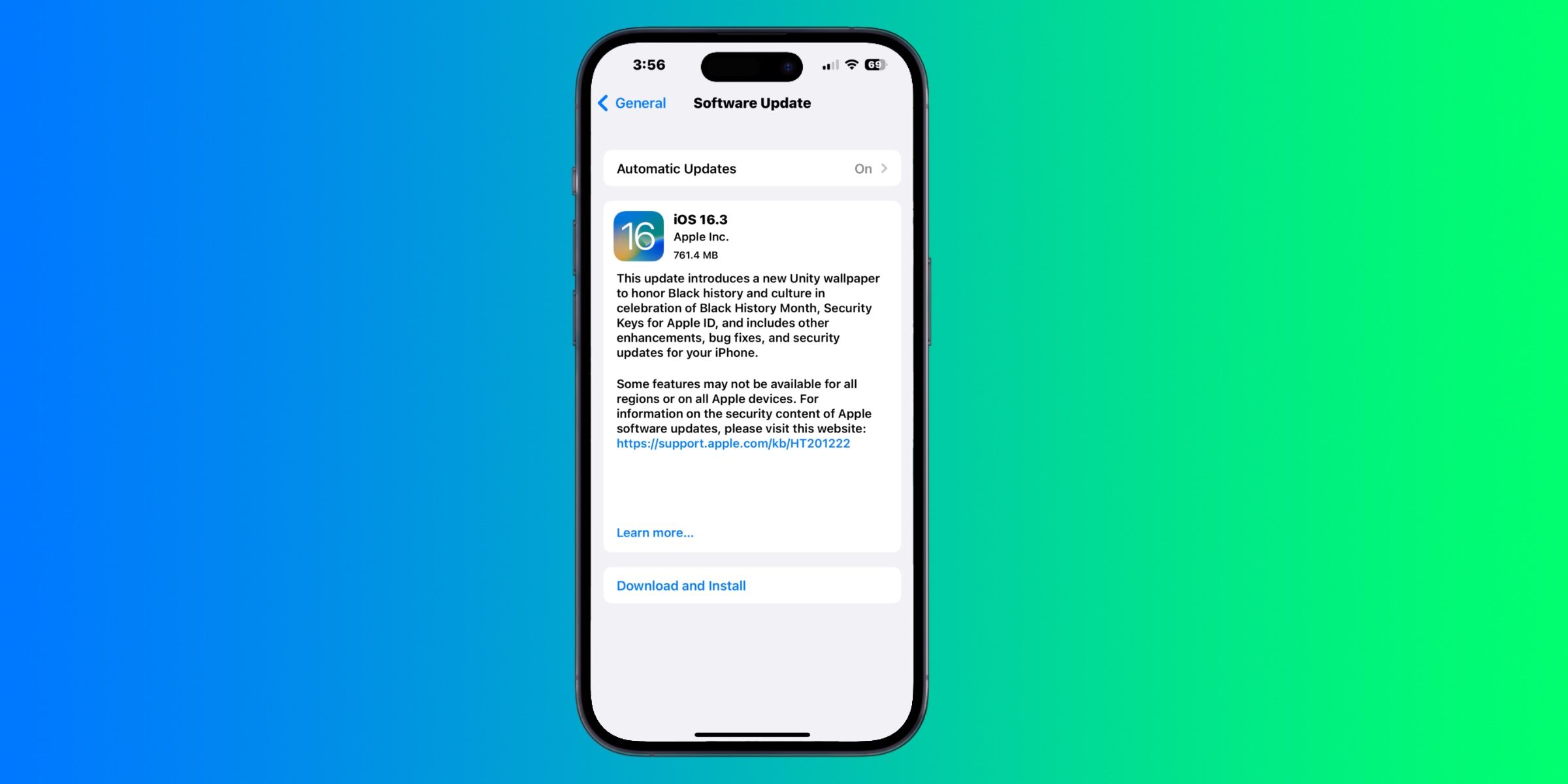 iOS 16.3 ya está aquí: claves de seguridad, compatibilidad con HomePod 2 y otras funciones nuevas