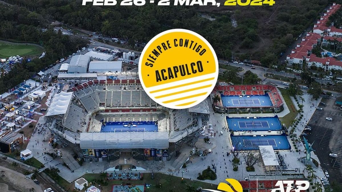¡Habrá Abierto Mexicano de Tenis 2024 en Acapulco!