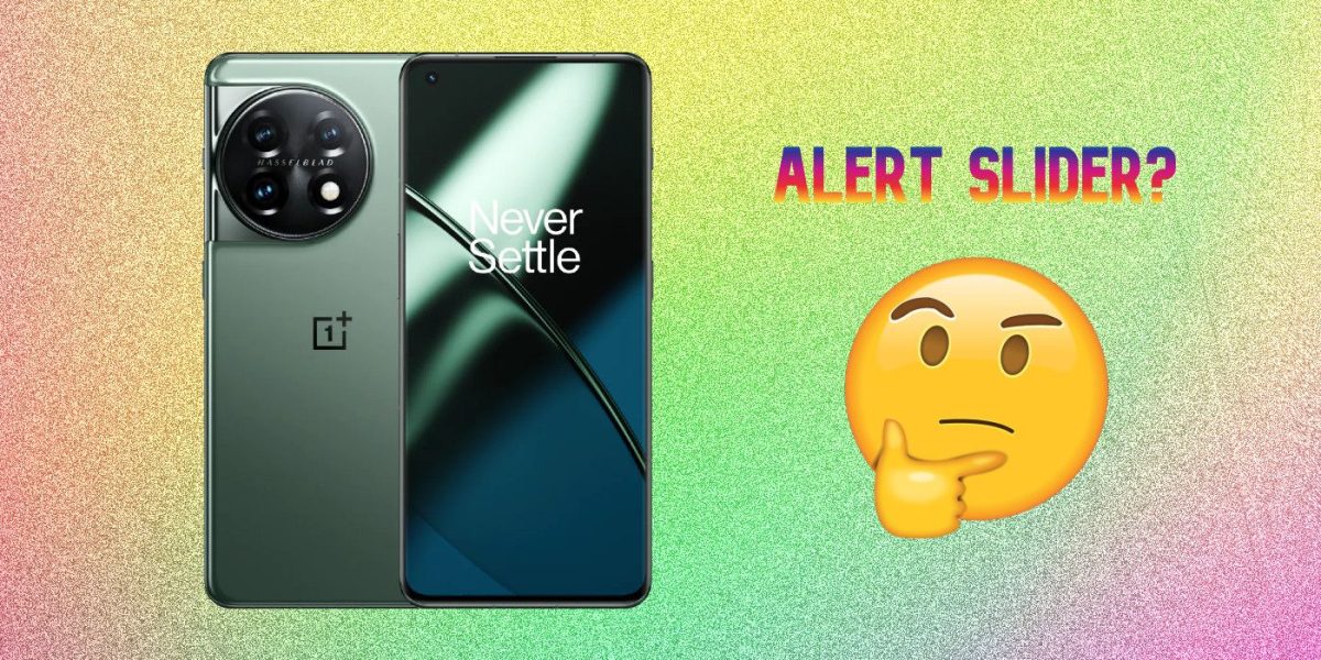 ¿El OnePlus 11 cuenta con un control deslizante de alerta?