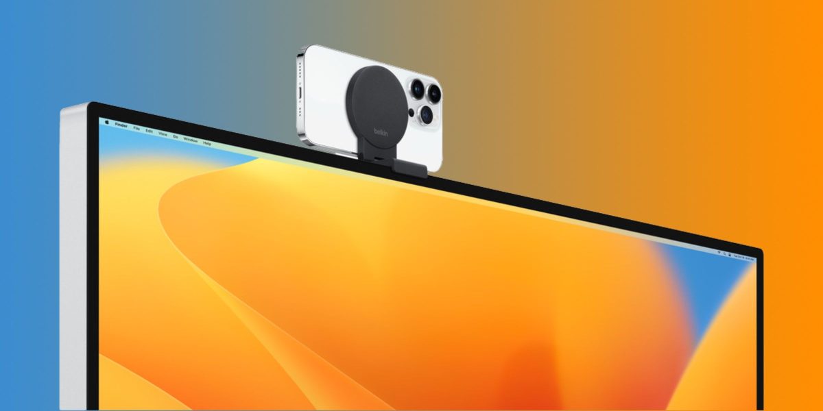 ¿Quiere actualizar la cámara web de su computadora de escritorio Mac?  Belkin tiene una solución de $40