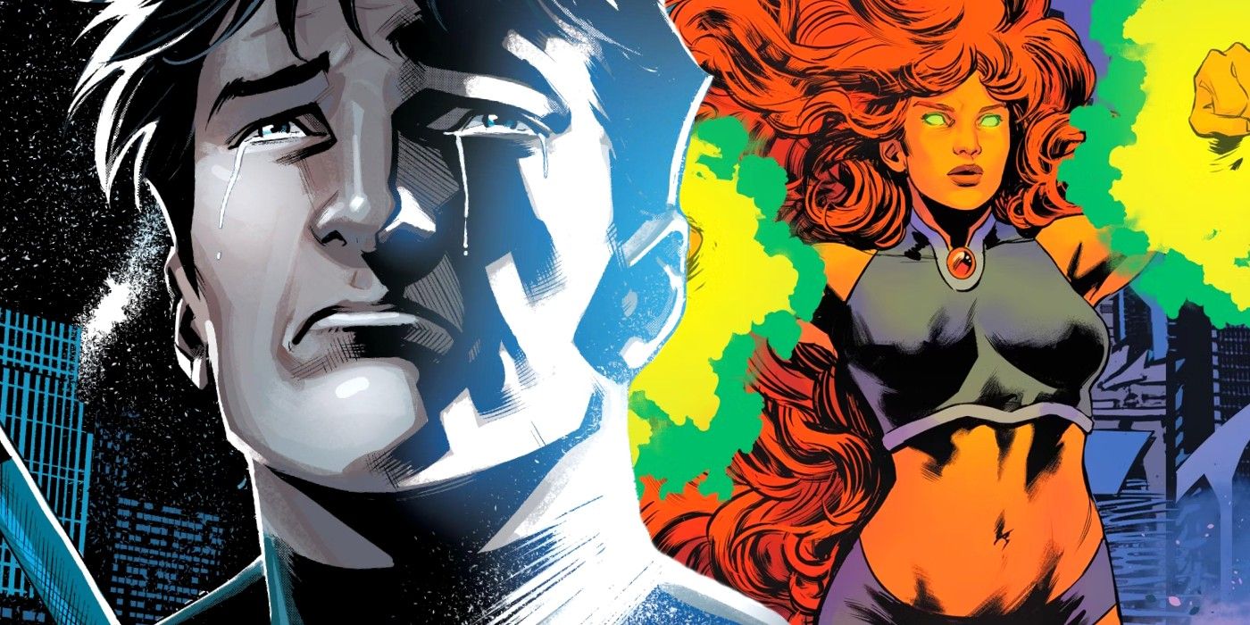 1 La trágica conexión hace que el vínculo de Starfire con Nightwing sea más fuerte que el de Batgirl