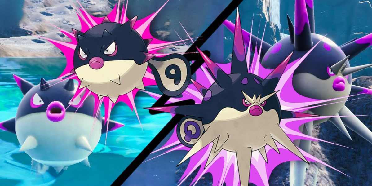 Cómo evolucionar a Hisuian Qwilfish en Overqwil en el DLC Pokémon Scarlet & Violet Indigo Disk