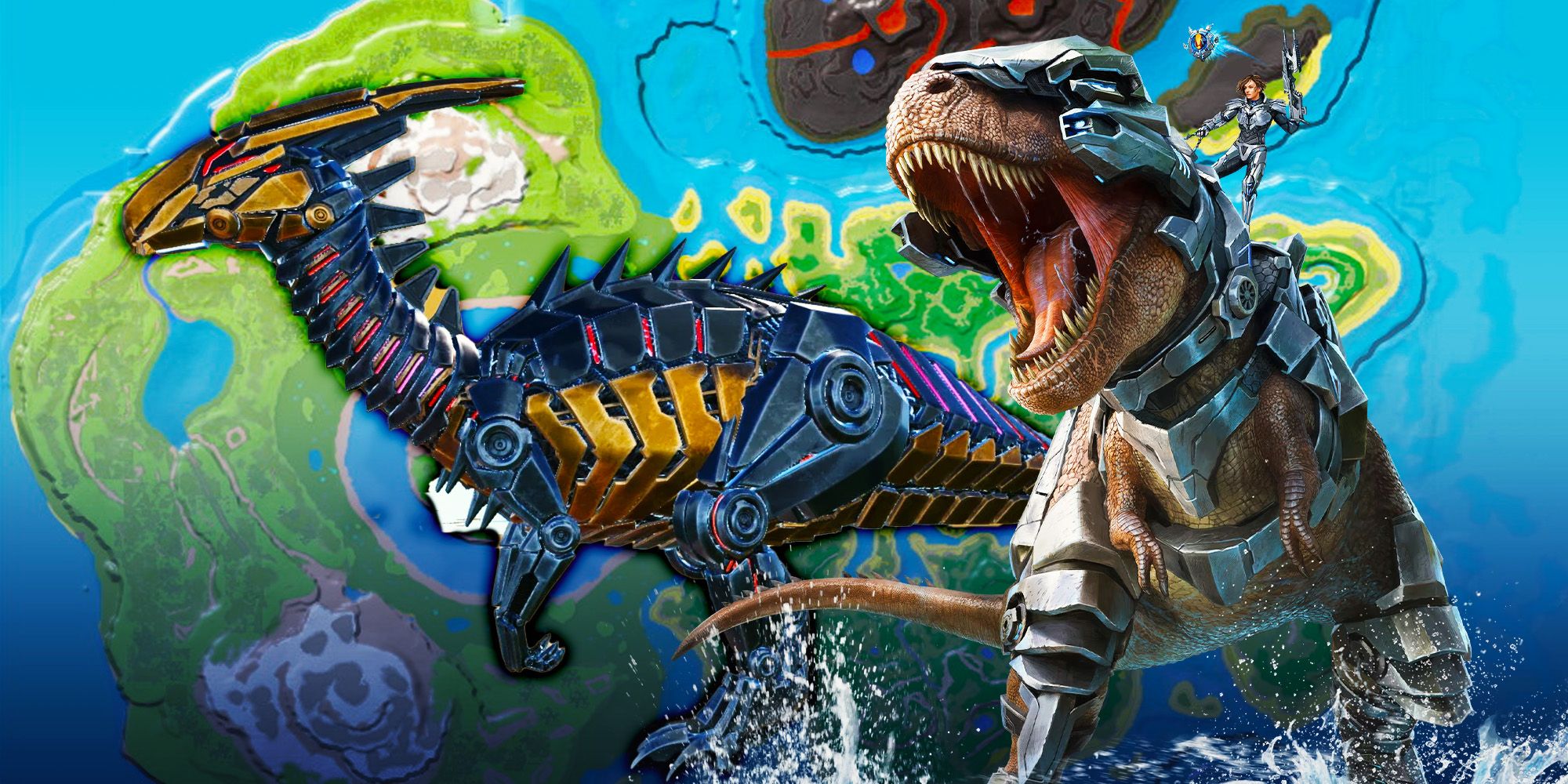 Todo lo que se puede esperar de Ark: el nuevo mapa de Survival Ascended