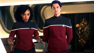 El hilarante mimo del Capitán Pike de Mariner en el crossover de Strange New Worlds explicado por Tawny Newsome y Jonathan Frakes