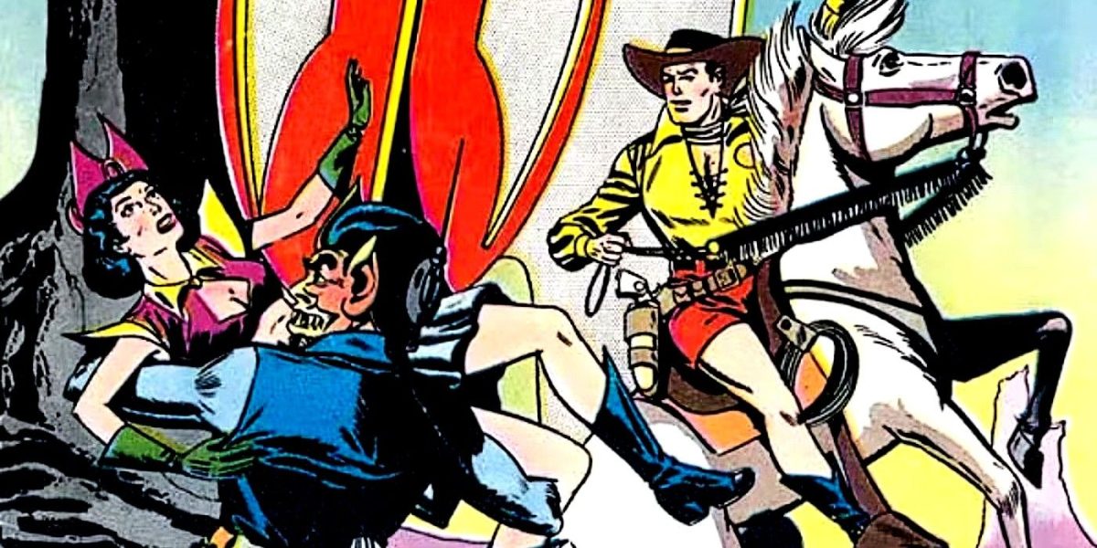 "Comunistas de Marte, murciélagos lunares y dinosaurios": la colección de cómics del oeste espacial resucita series salvajes de los años 50 que esquivaron a los censores