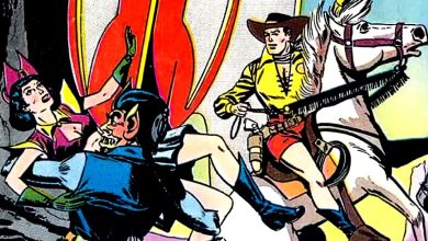"Comunistas de Marte, murciélagos lunares y dinosaurios": la colección de cómics del oeste espacial resucita series salvajes de los años 50 que esquivaron a los censores