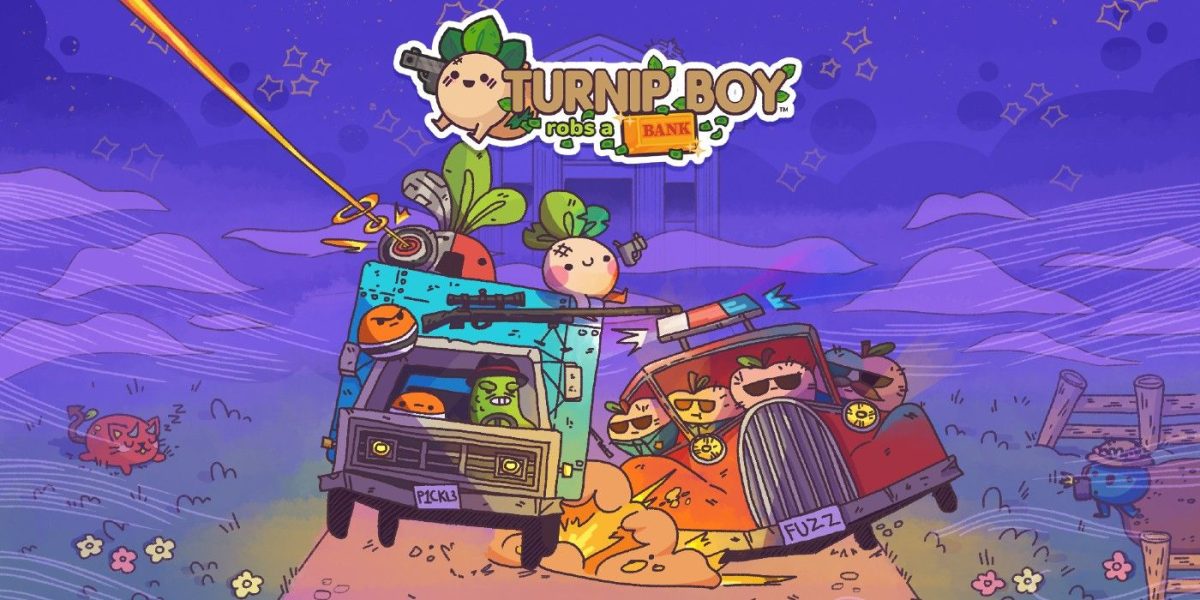 Turnip Boy roba una reseña de un banco: "La tontería característica que hizo que el primero fuera tan querido"