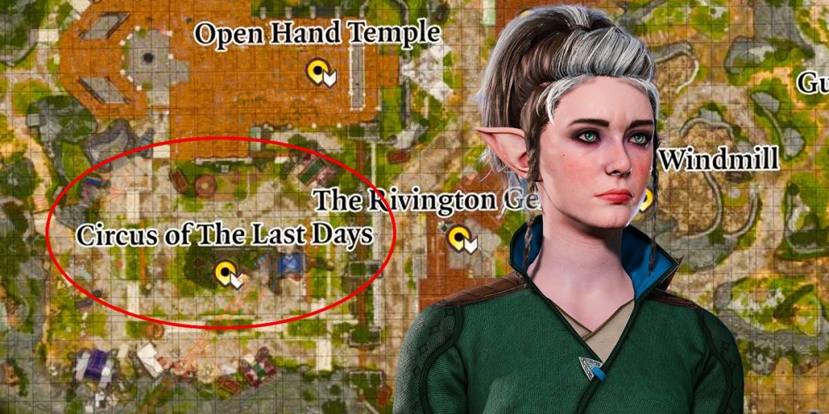 Baldur's Gate 3: todas las ubicaciones de las partes del cuerpo del payaso Dribbles