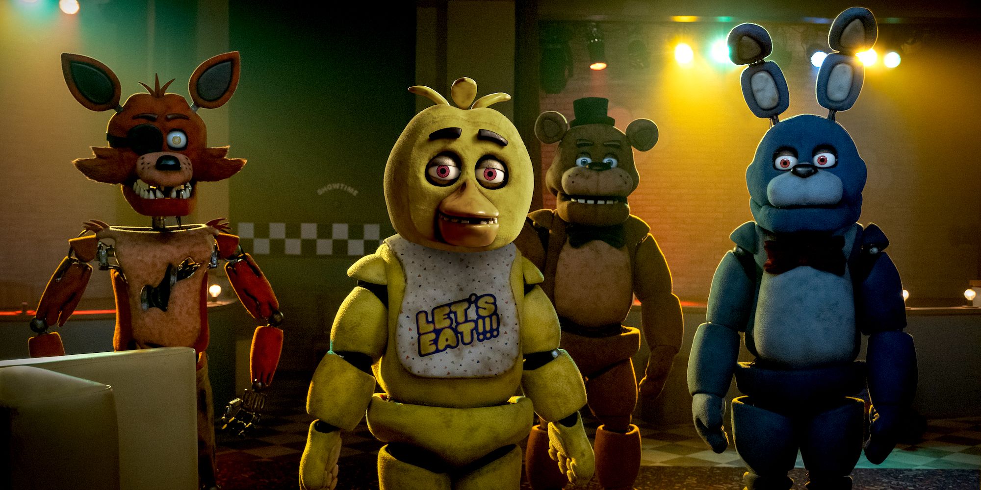 Animatrónicos en Five Night's at Freddy's