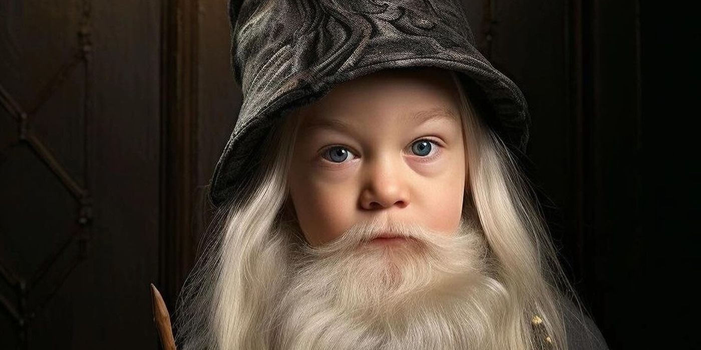 El arte de Harry Potter imagina a los personajes principales cuando eran niños (y Voldemort tiene nariz)