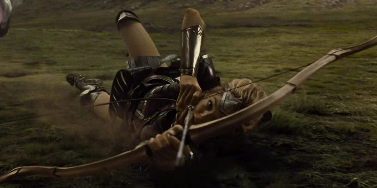 La escena amazónica de la Liga de la Justicia de Zack Snyder evaluada por un experto en tiro con arco tradicional