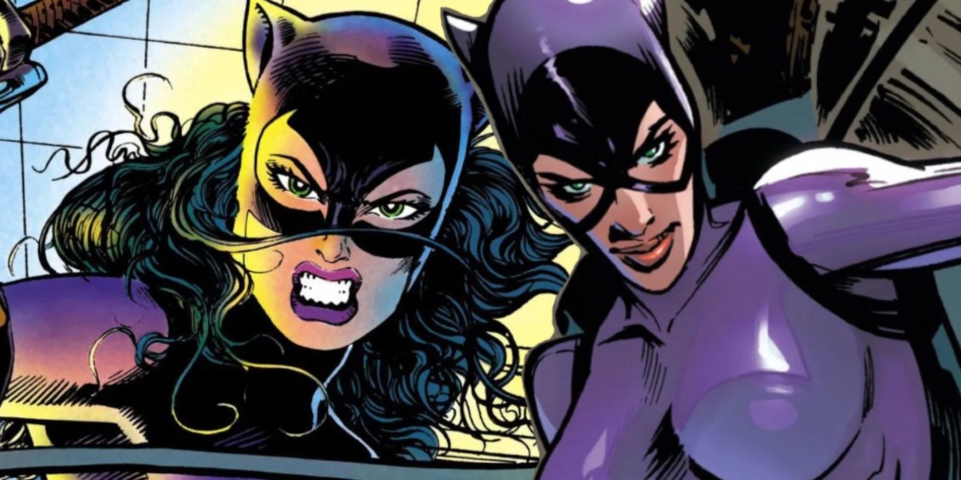 “Soy morada por todas partes”: el nuevo diseño de Catwoman es un divertido guiño a su disfraz de los años 90
