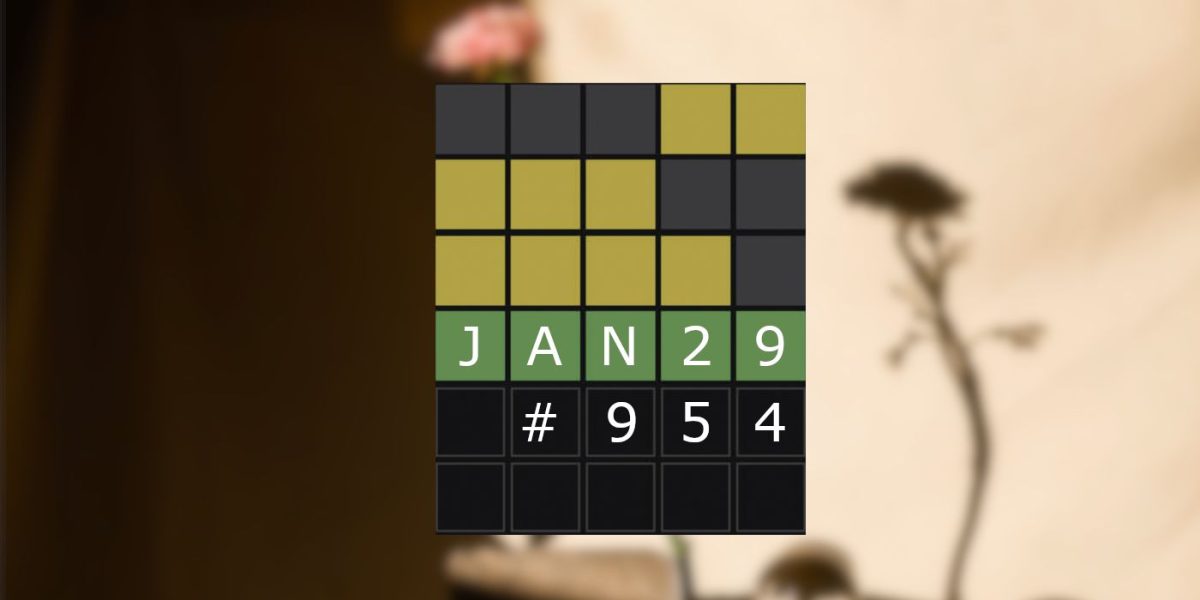 Respuestas y sugerencias de Wordle de hoy para el 29 de enero de 2024 (rompecabezas n.° 954)