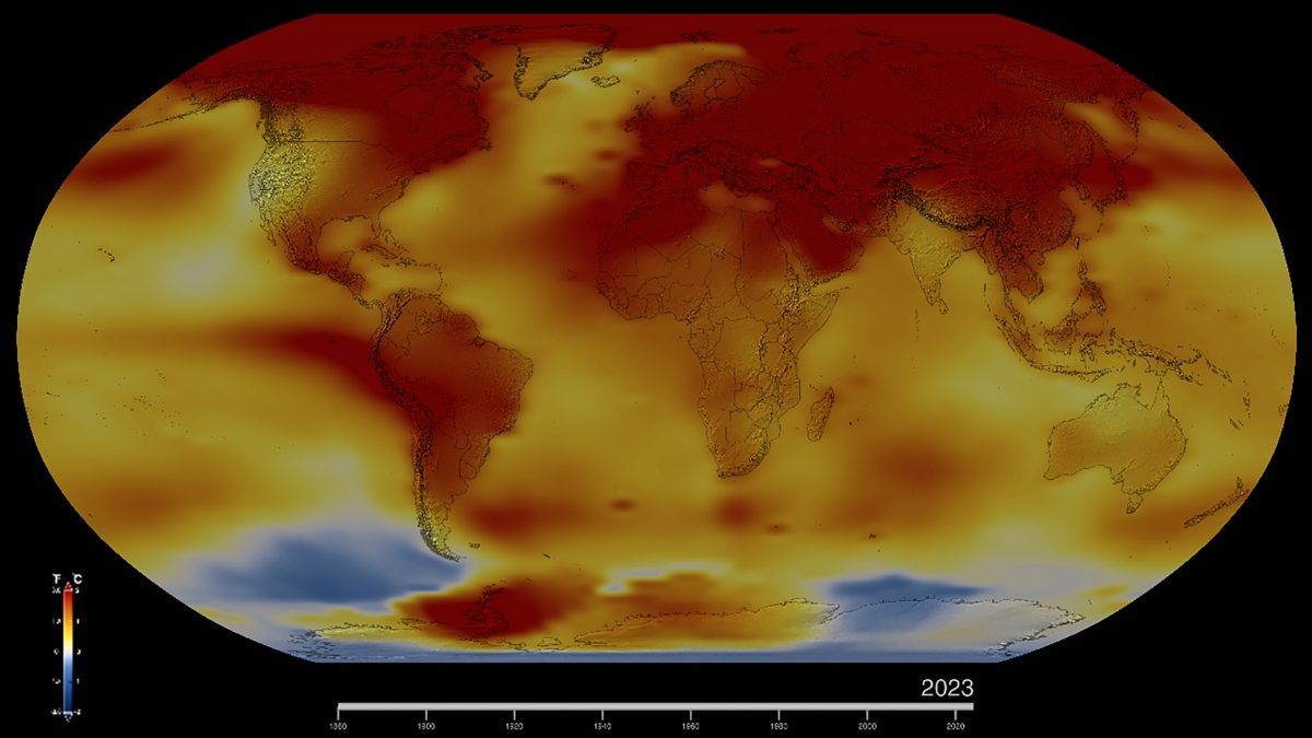2023 fue el año más caluroso jamás registrado: NASA
