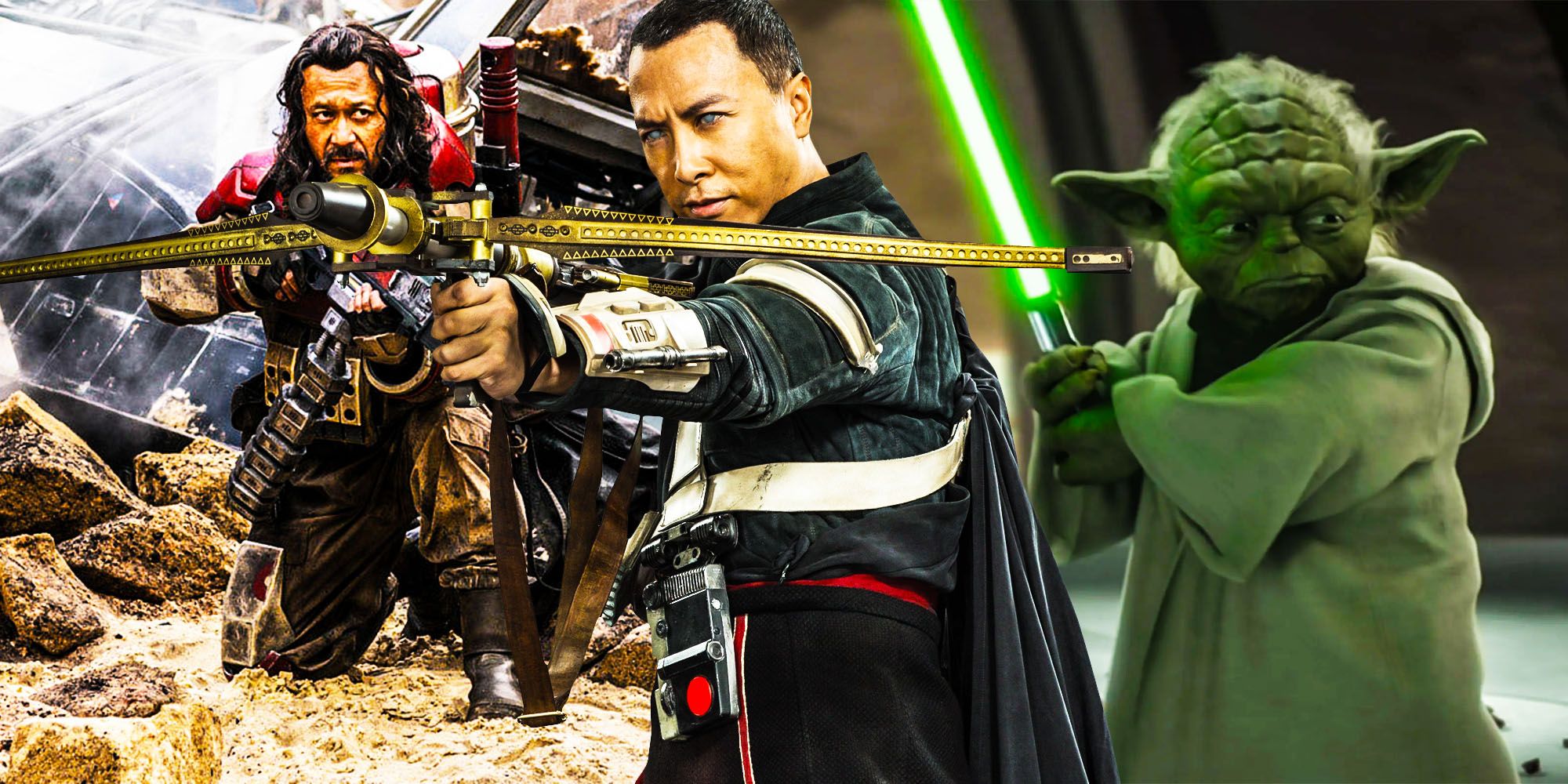 Rogue one guardianes de los whills diferentes de jedi