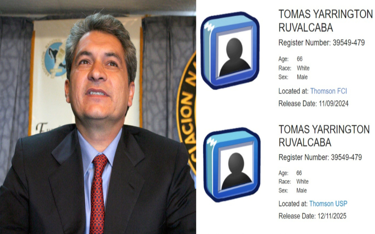 Acortan sentencia de Yarrington: Sale en noviembre de prisión