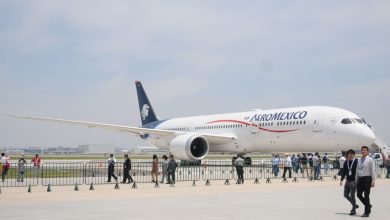 Aeroméxico revisará aviones Boeing 737 MAX 9 tras incidente en Alaska Airlines