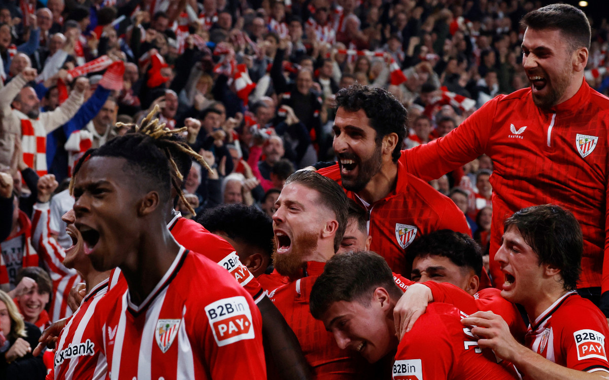 Athletic Club devora al Barcelona y lo elimina de la Copa del Rey (4-2)