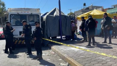Balean a familia en tianguis de Iztapalapa y matan al padre