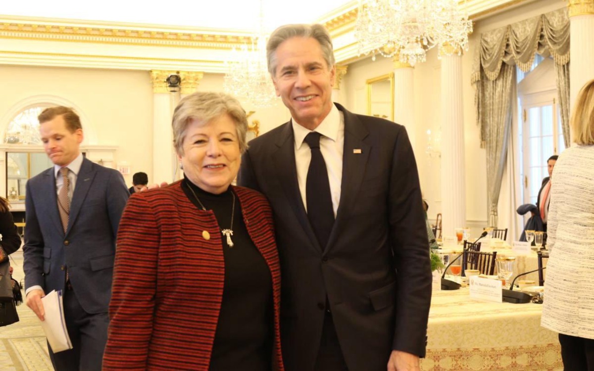 Bárcena ofrece apoyo a Blinken en la `gran batalla´de la movilidad humana