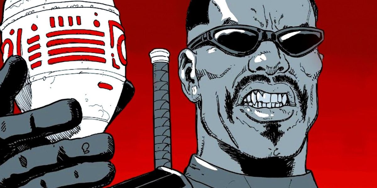 Blade acaba de traicionar a la humanidad a los vampiros y está tomando la decisión correcta