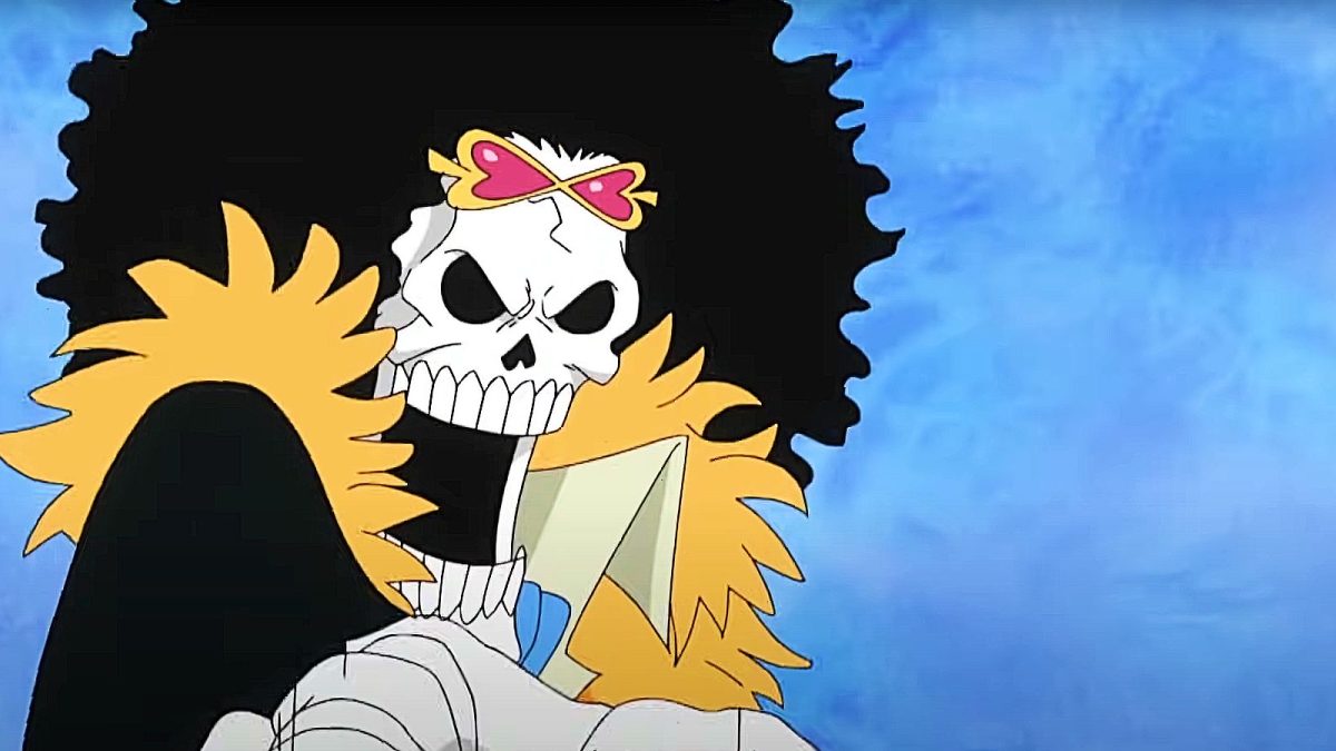 Brook de One Piece cobra vida en un nuevo arte escalofriante