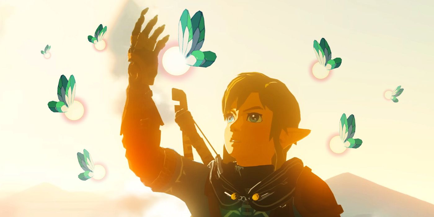 Ciertos conjuntos de armaduras de Zelda: TOTK hacen que capturar hadas sea mucho más fácil