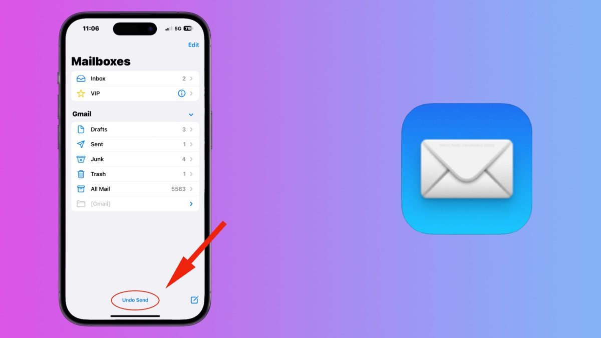 Cómo cancelar el envío de correos electrónicos con la aplicación Mail de Apple