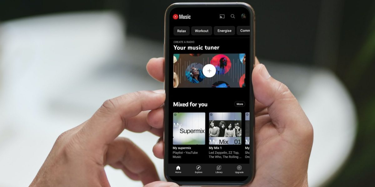 Cómo crear una estación de radio personalizada en YouTube Music