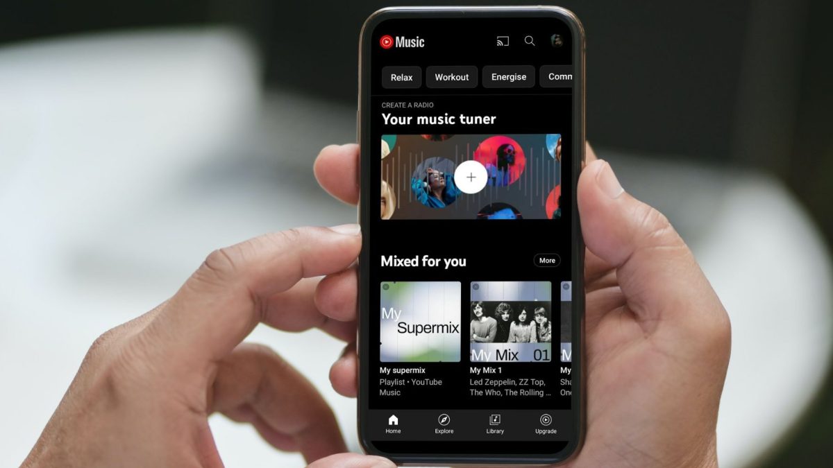 Cómo crear una estación de radio personalizada en YouTube Music