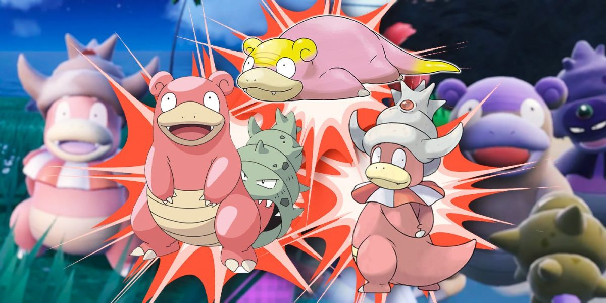 Cómo evolucionar Galarian Slowpoke a Slowbro y Slowking (DLC Pokémon S&V Indigo Disk)