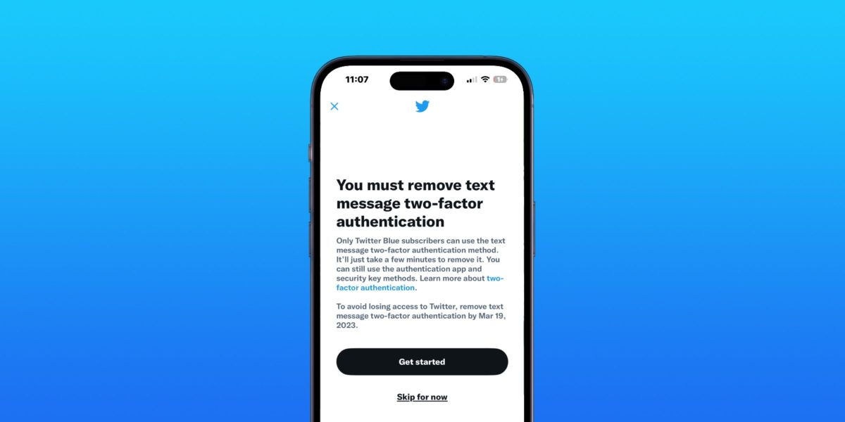 Cómo proteger su cuenta de Twitter con 2FA sin comprar Blue