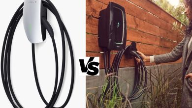 Conector de pared Tesla vs.  HomeStation: ¿Qué cargador doméstico para vehículos eléctricos es mejor?